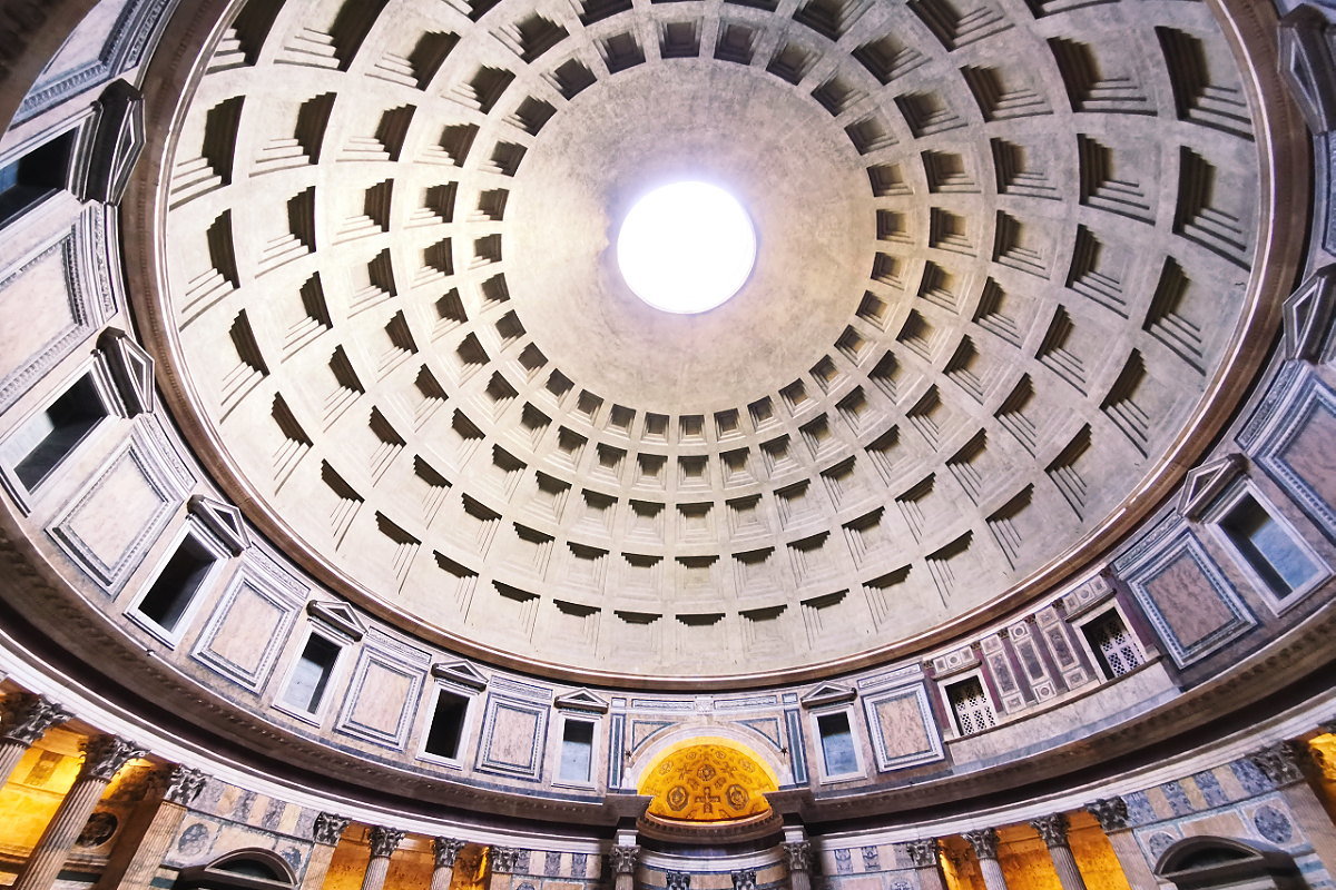 Rom Pantheon Kuppel