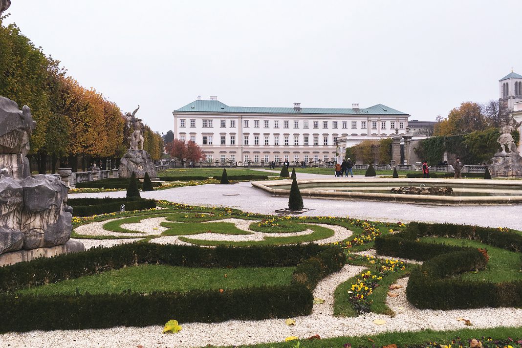 Salzburg Schloss Mirabell Mirabellgarten